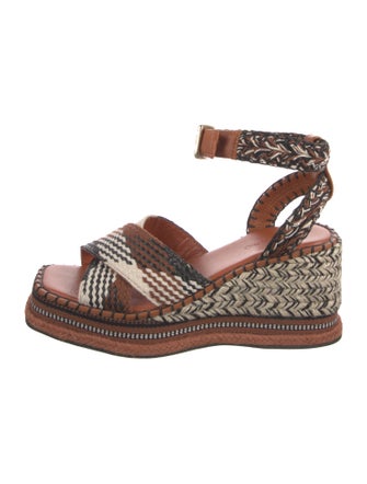 Farm Rio Faux Fur Printed Espadrilles