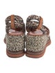 Farm Rio Faux Fur Printed Espadrilles