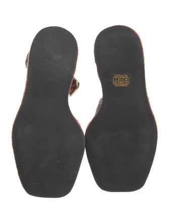 Farm Rio Faux Fur Printed Espadrilles