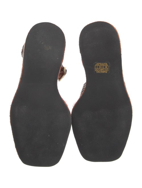 Farm Rio Faux Fur Printed Espadrilles