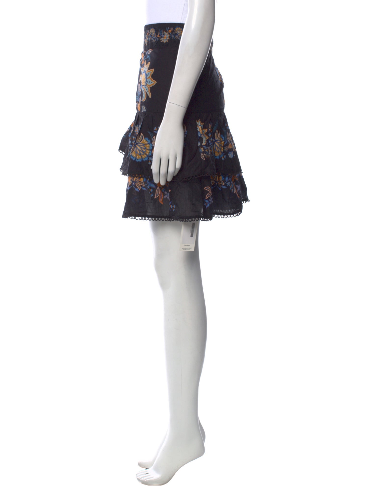 Farm Rio Floral Print Mini Skirt w/ Tags