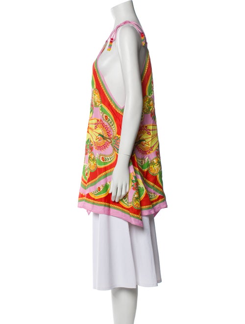 Farm Rio Paisley Print Halterneck Tunic