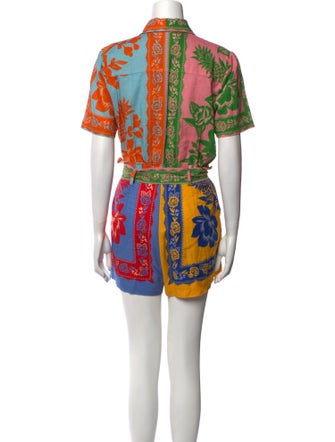 Farm Rio Printed Romper