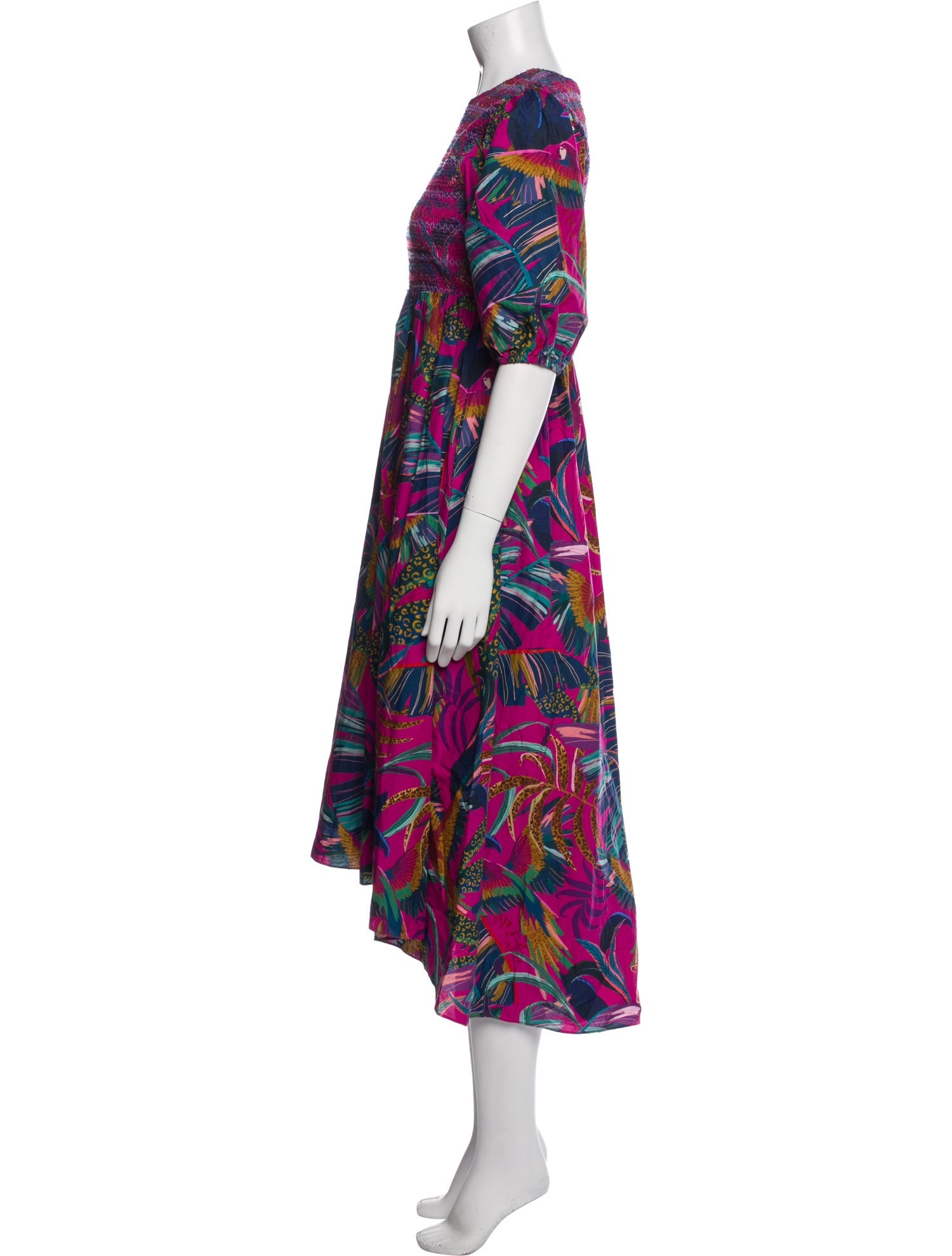 Farm Rio Printed Long Dress