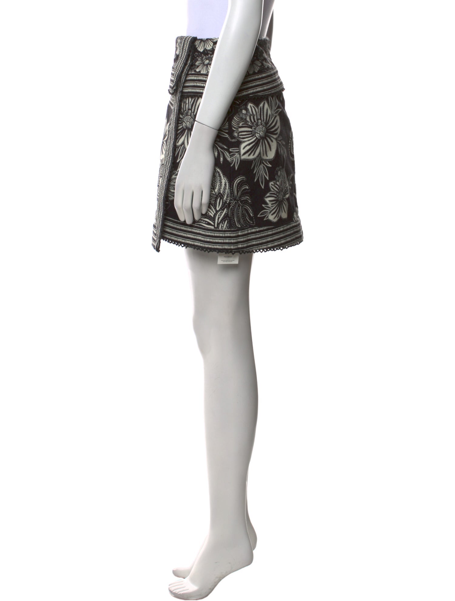 Farm Rio Printed Mini Skirt