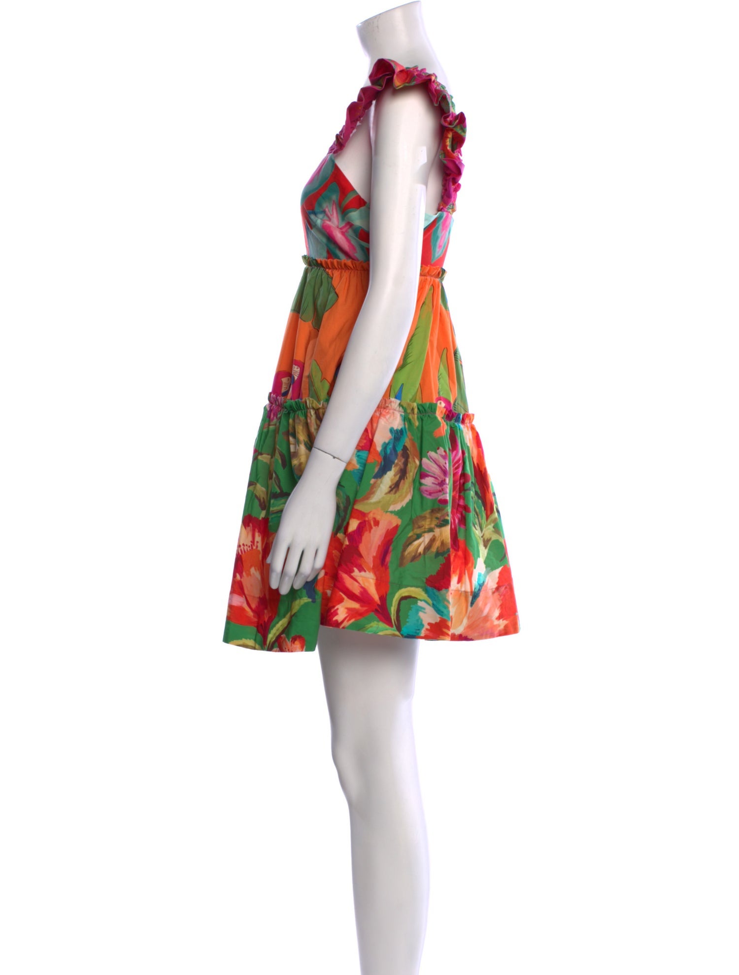 Farm Rio Printed Mini Dress