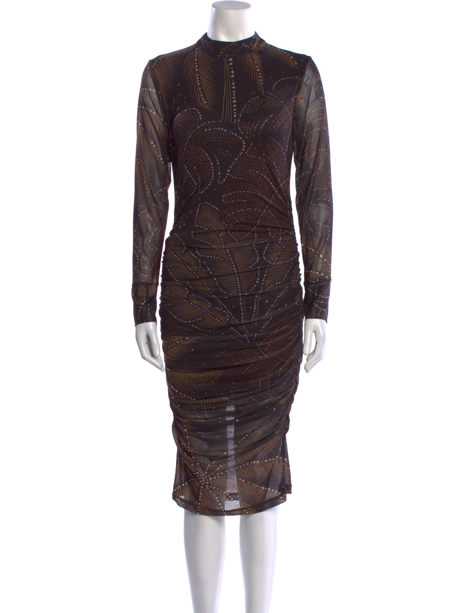 Farm Rio Printed Knee-Length Dress