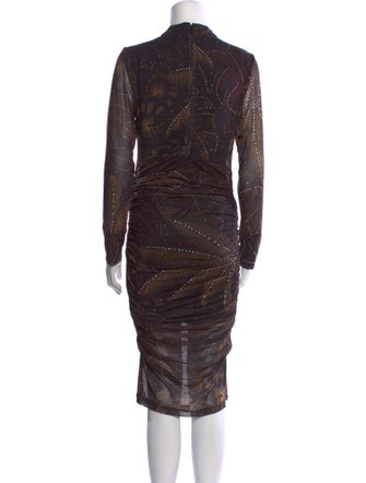 Farm Rio Printed Knee-Length Dress