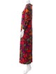 Farm Rio Floral Print Long Dress