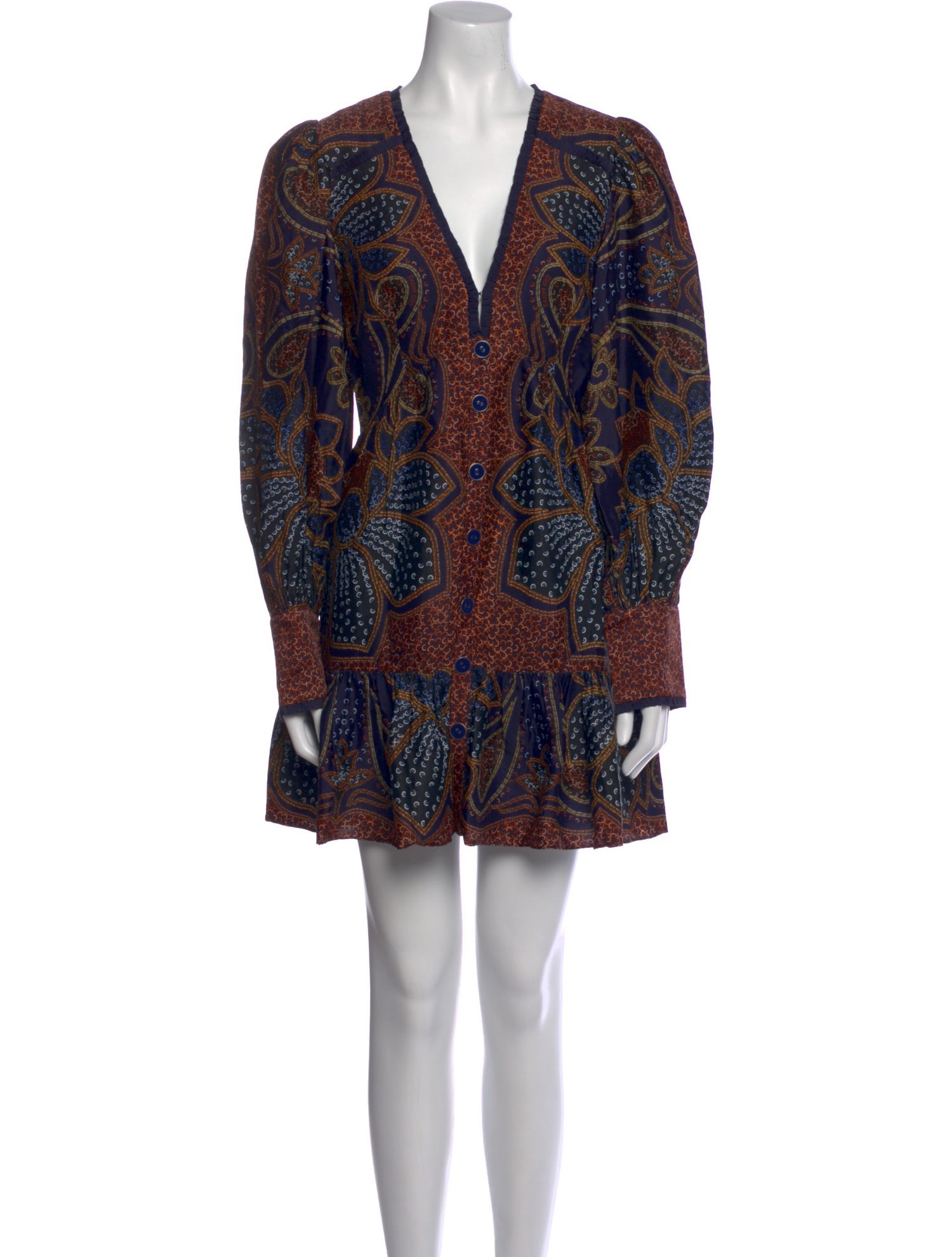 Farm Rio Printed Mini Dress