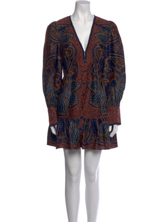 Farm Rio Printed Mini Dress