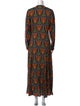 Farm Rio Paisley Print Long Dress