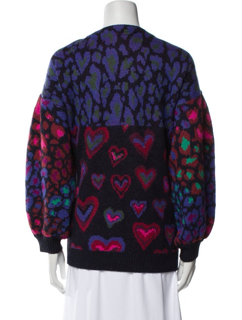 Farm Rio Printed Open Front Sweater