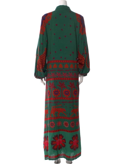 Farm Rio Printed Long Dress