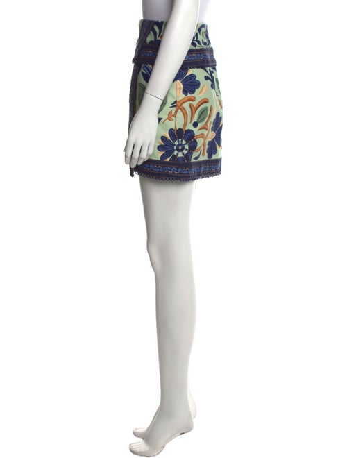 Farm Rio Printed Mini Skirt