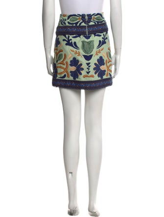 Farm Rio Printed Mini Skirt