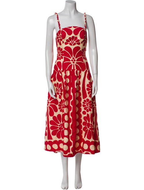 Farm Rio Linen Long Dress