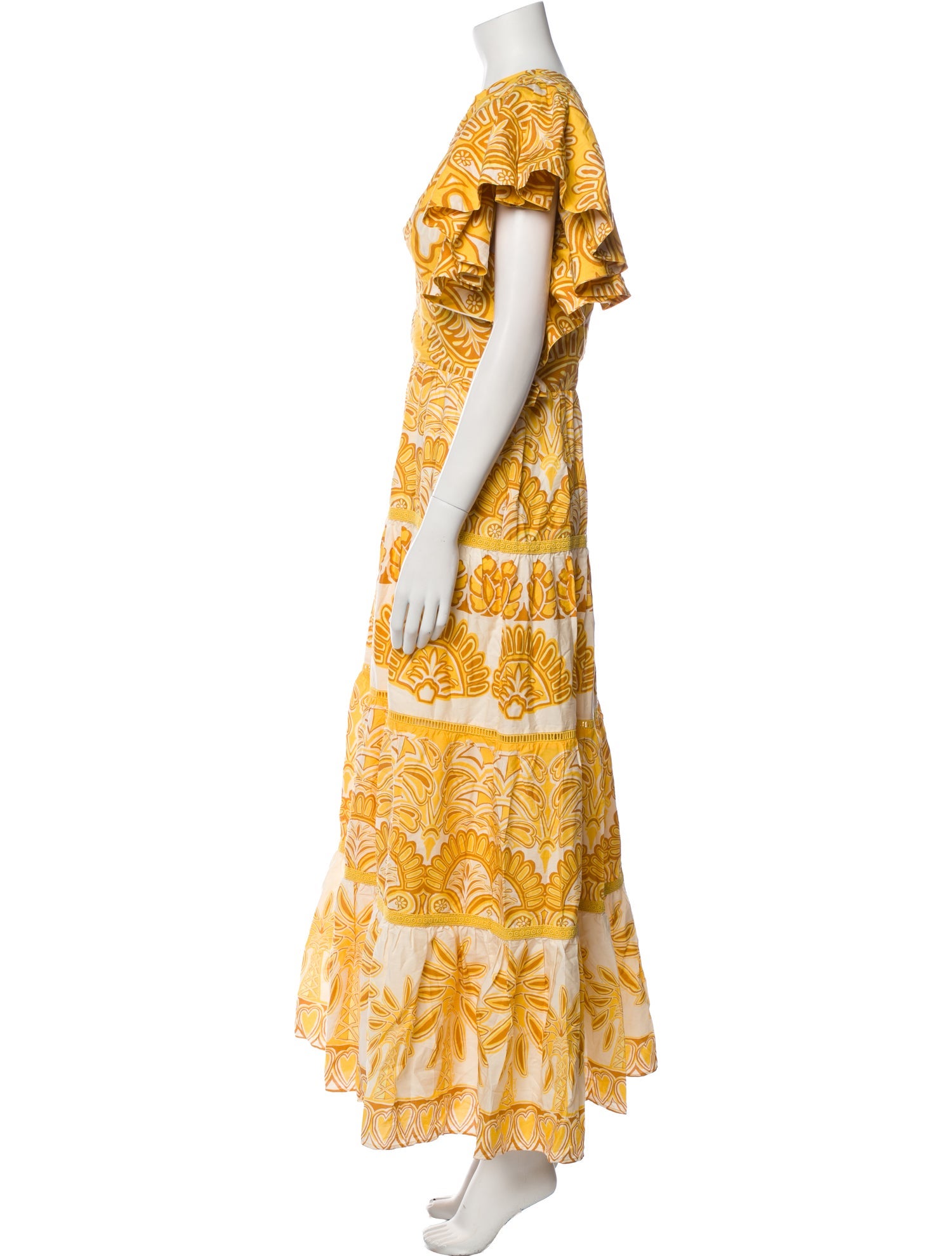 Farm Rio Paisley Print Long Dress w/ Tags