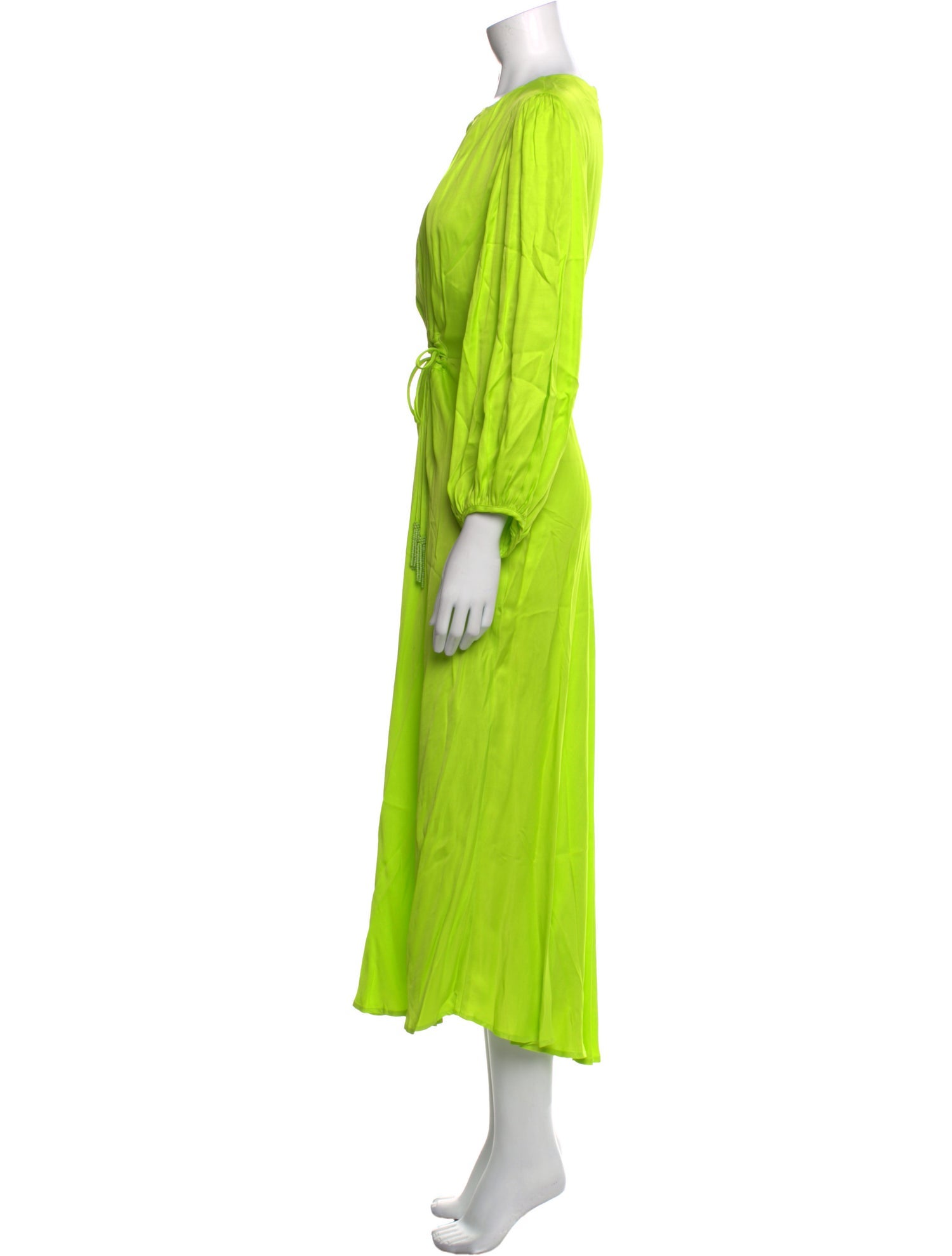 Farm Rio Crew Neck Long Dress