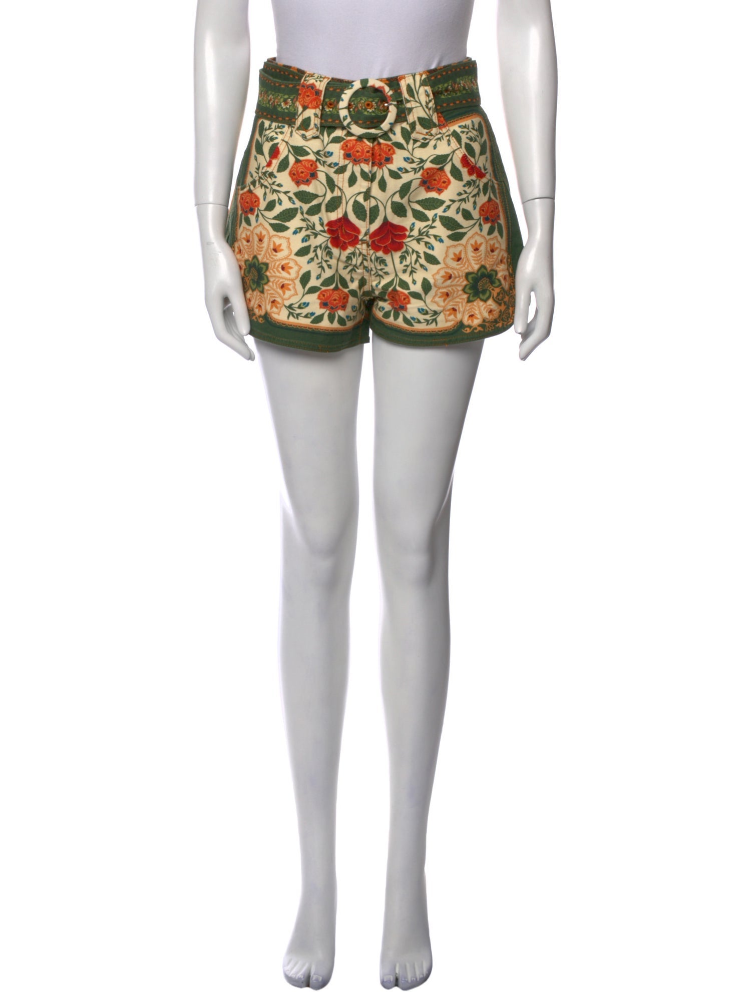 Farm Rio Printed Mini Shorts