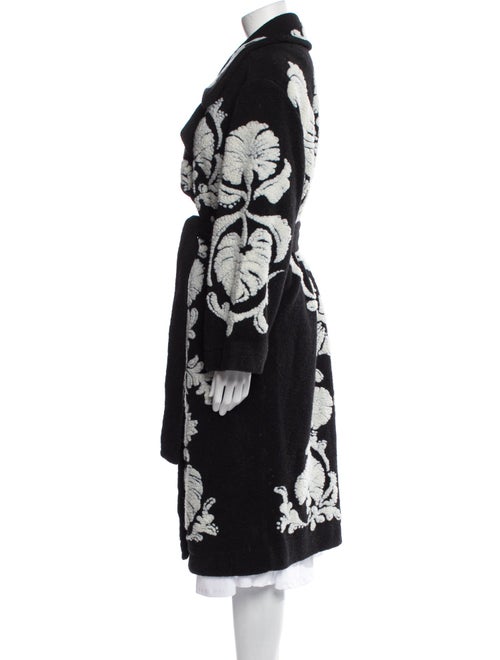 Farm Rio Floral Print Trench Coat