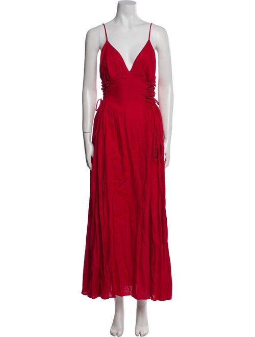 Farm Rio Linen Long Dress