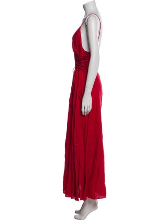 Farm Rio Linen Long Dress