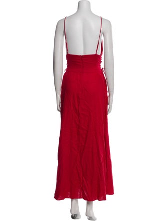 Farm Rio Linen Long Dress