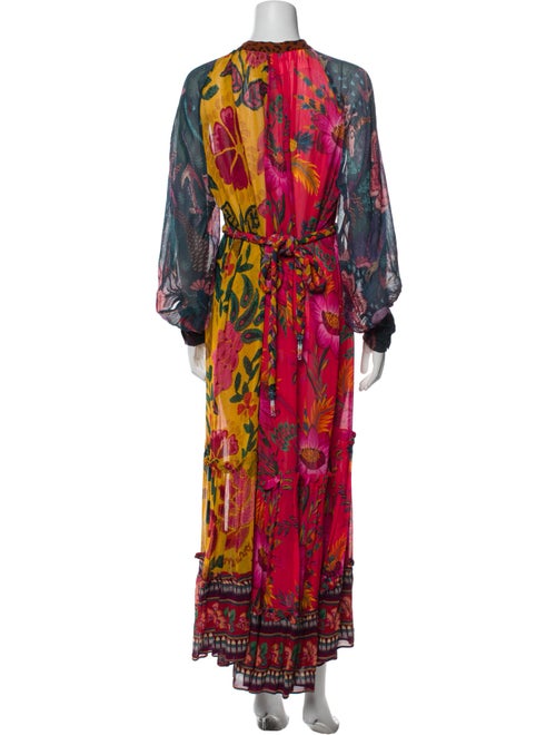 Farm Rio Printed Long Dress