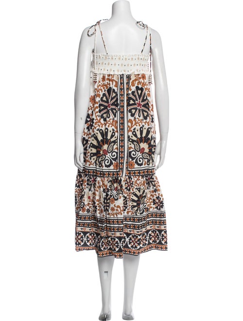 Farm Rio Printed Midi Length Dress