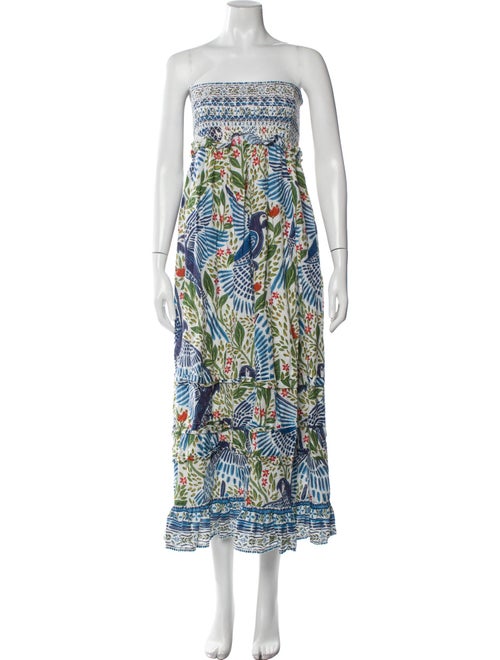 Farm Rio Printed Midi Length Dress