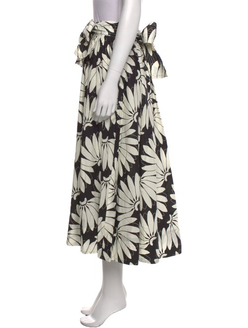 Farm Rio Floral Print Midi Length Skirt