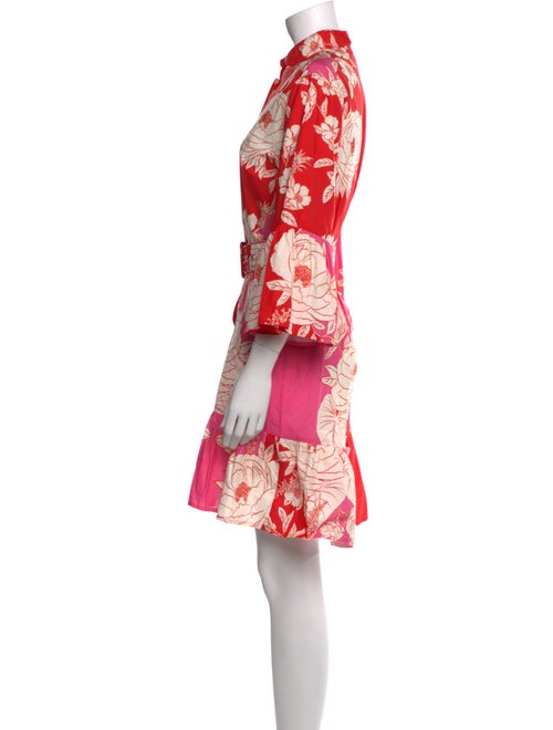 Farm Rio Floral Print Mini Dress