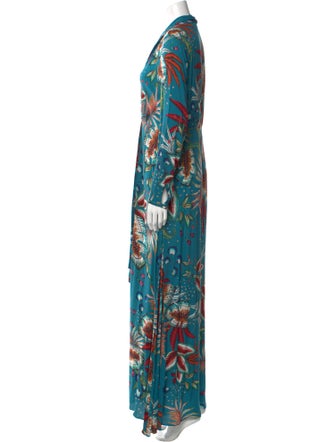 Farm Rio Printed Long Dress