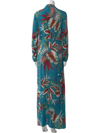 Farm Rio Printed Long Dress