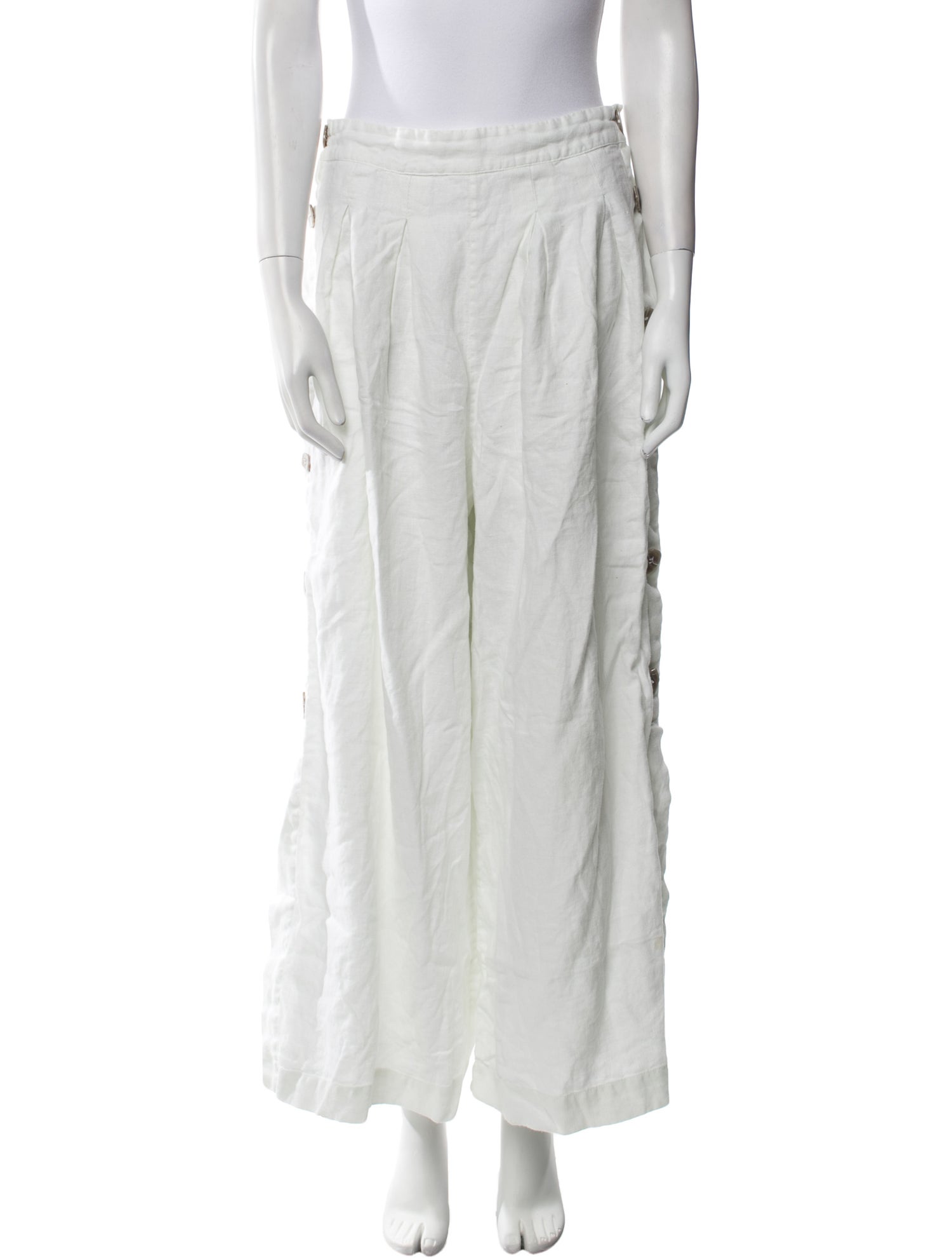 Farm Rio Linen Wide Leg Pants