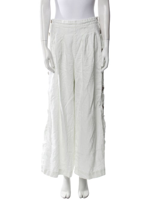 Farm Rio Linen Wide Leg Pants