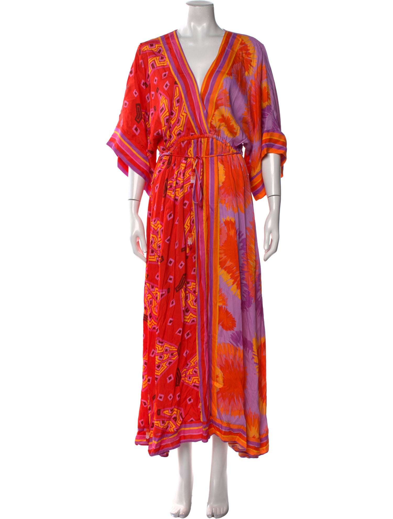 Farm Rio Printed Long Dress