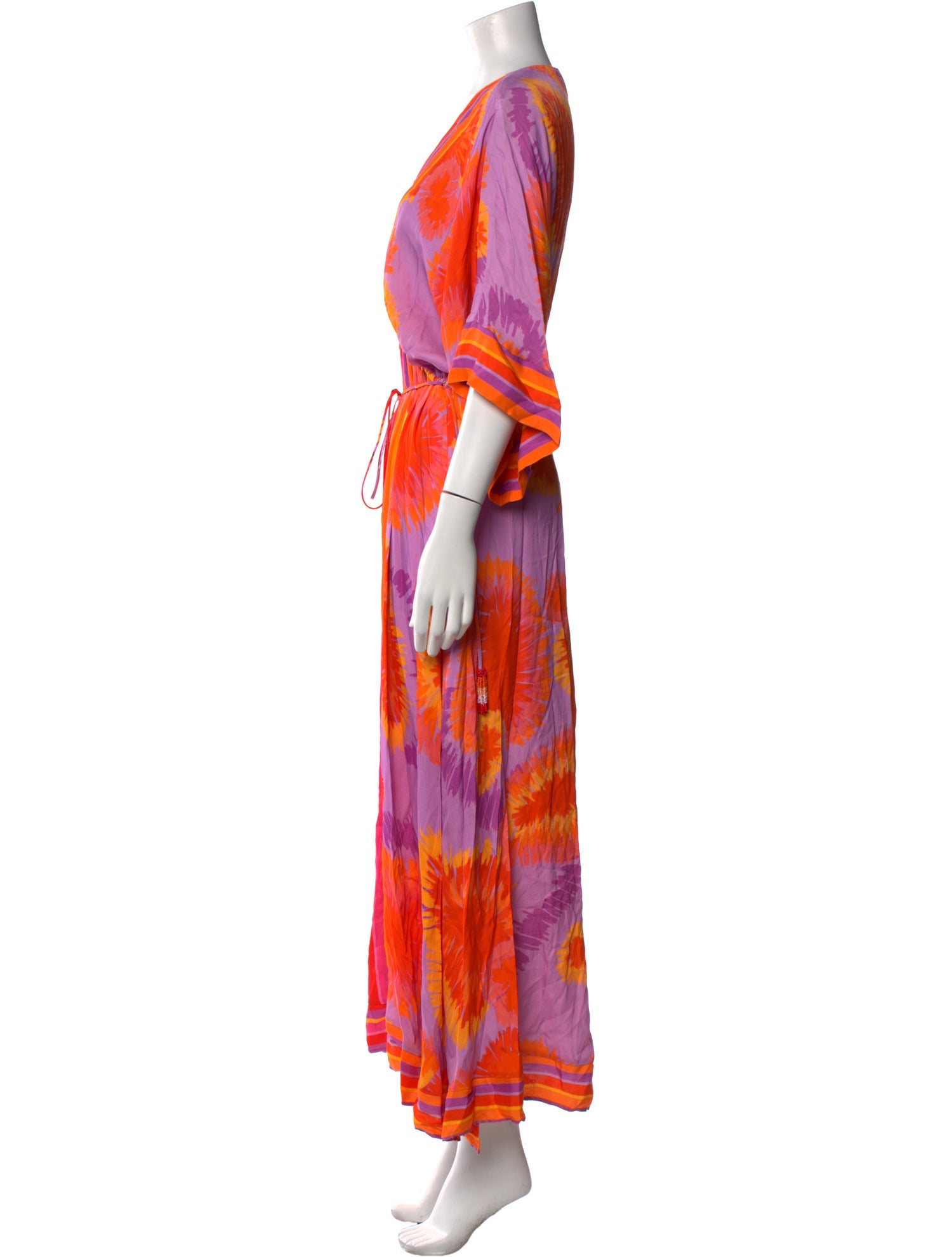Farm Rio Printed Long Dress