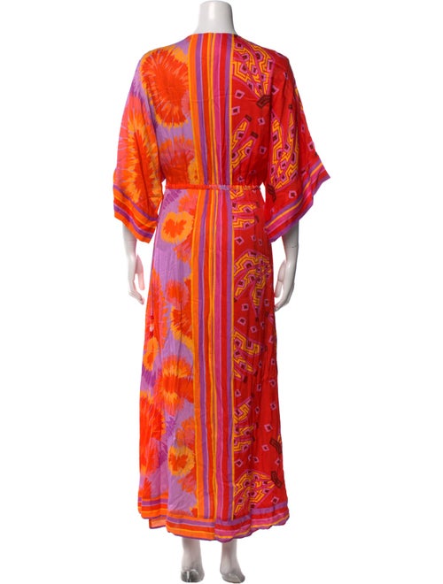 Farm Rio Printed Long Dress