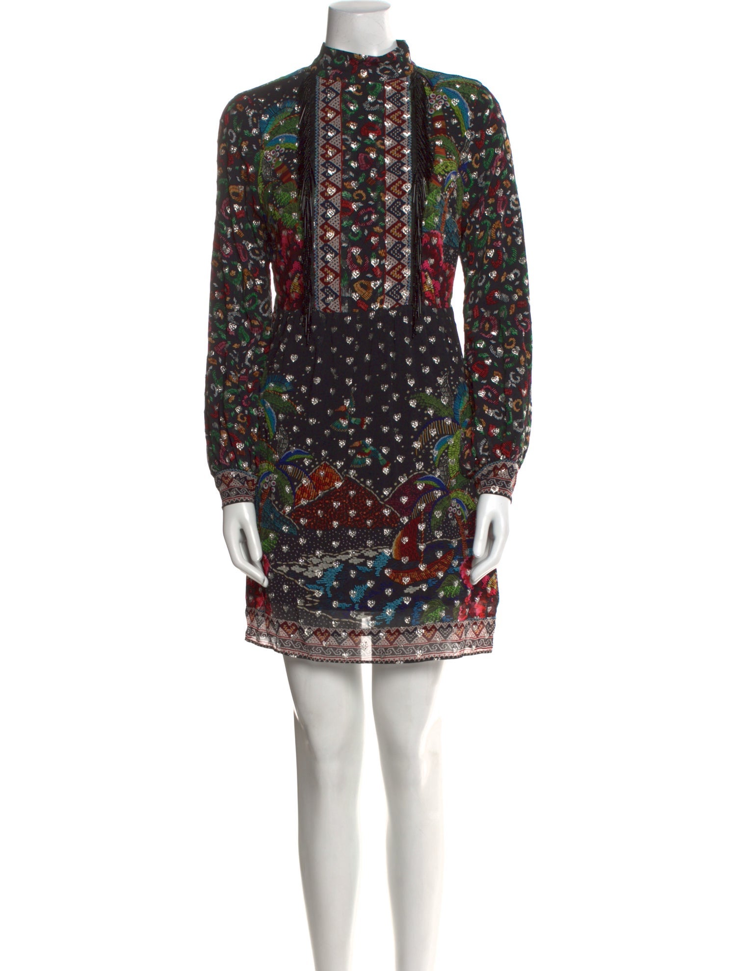 Farm Rio Printed Mini Dress