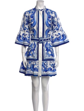 Farm Rio Printed Mini Dress