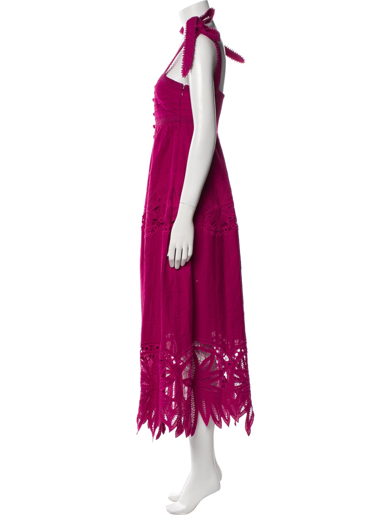 Farm Rio Square Neckline Long Dress