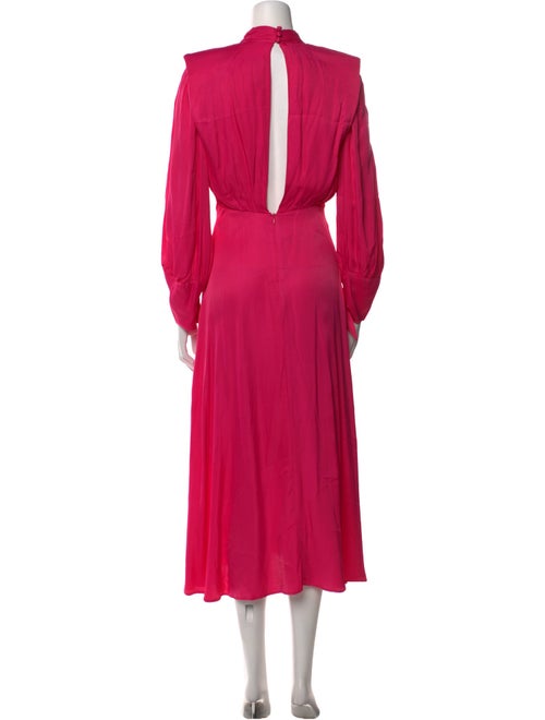 Farm Rio Mock Neck Long Dress