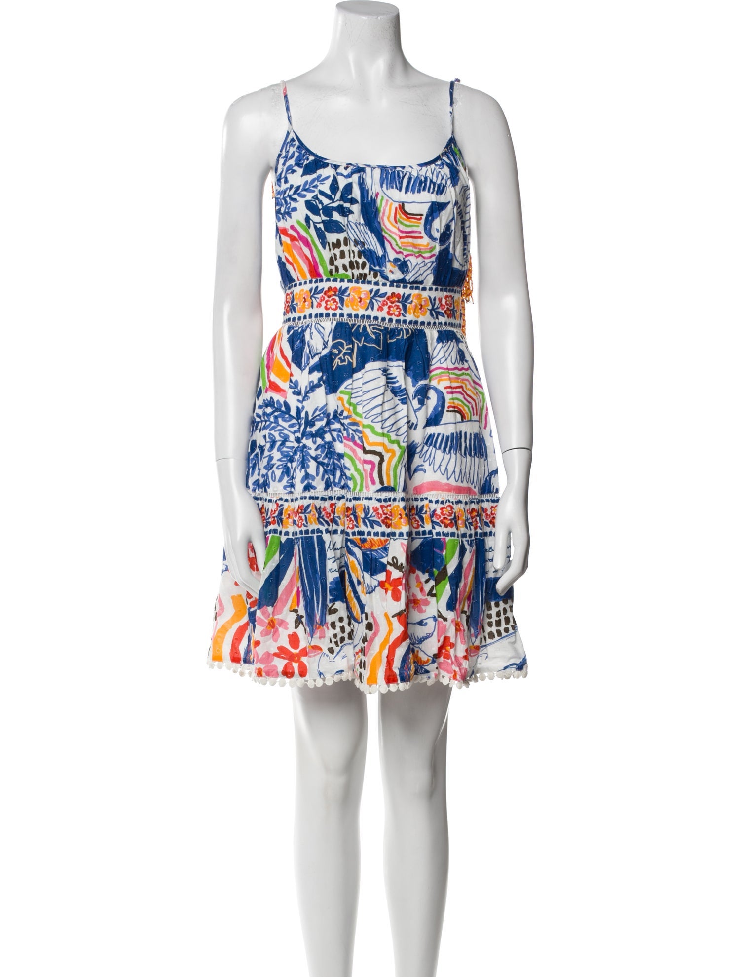 Farm Rio Printed Knee-Length Dress