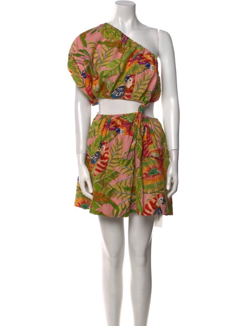 Farm Rio Printed Mini Dress