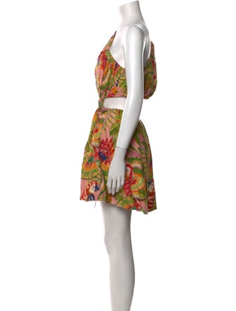 Farm Rio Printed Mini Dress