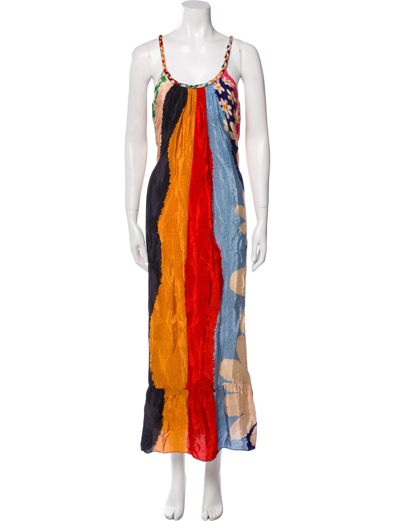 Farm Rio Printed Long Dress