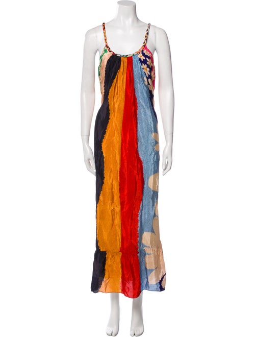 Farm Rio Printed Long Dress