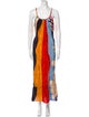 Farm Rio Printed Long Dress